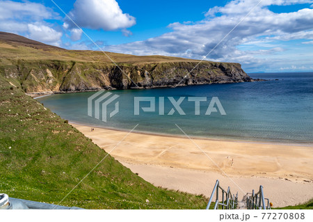 The Silver Strand in County Donegal - Ireland The Silver Strand in County Donegal - Ireland 77270808