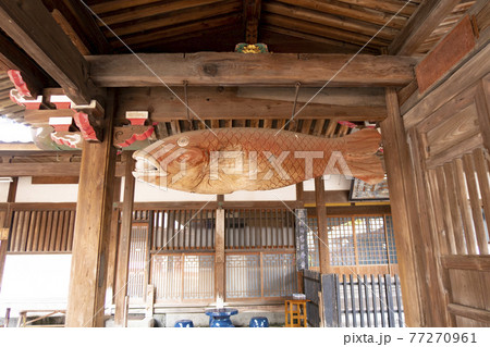 長崎　崇福寺　媽姐堂の魚板 77270961