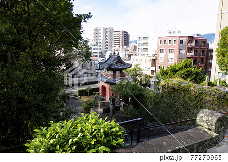 長崎　崇福寺の竜宮門 77270965