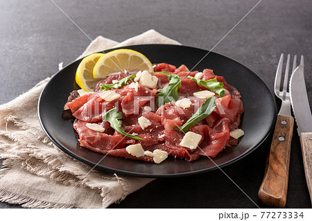 Marbled beef carpaccio 77273334