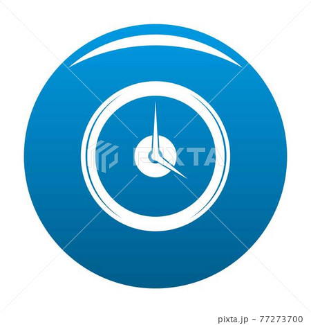 Clock deadline icon blue vector Clock deadline icon blue vector 77273700