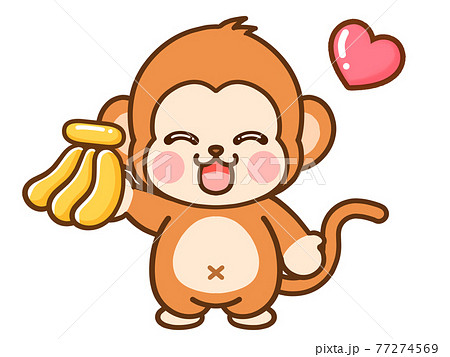 猿のイラスト素材2 猿のイラスト素材2 77274569