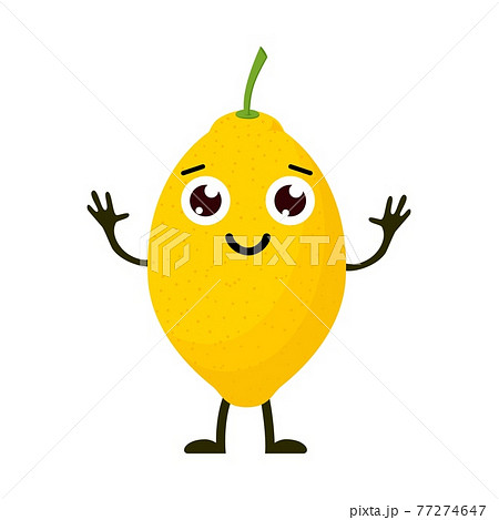 lemon character cute 77274647
