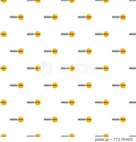 Breaking news pattern seamless Breaking news pattern seamless 77276400