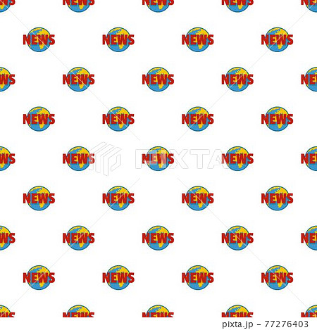 Hot news pattern seamless 77276403