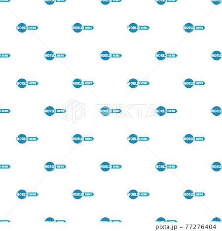 World important news pattern seamless 77276404