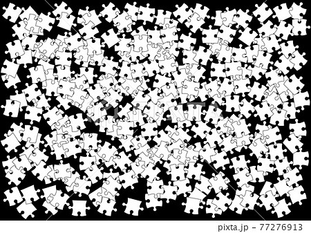 パズルのイラスト背景素材のイラスト素材