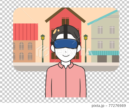 VR觀光城市景觀男士 77276989