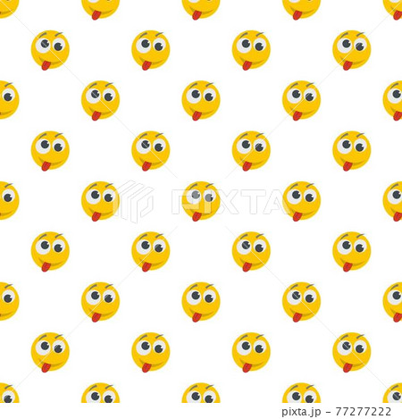 Smile pattern seamless 77277222