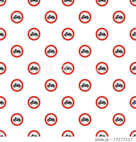 No bicycle pattern seamless No bicycle pattern seamless 77277317