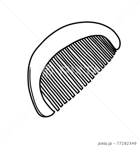 Comb Doodle vector icon. Drawing sketch illustration hand drawn cartoon line eps10 Comb Doodle vector icon. Drawing sketch illustration hand drawn cartoon line eps10 77282349