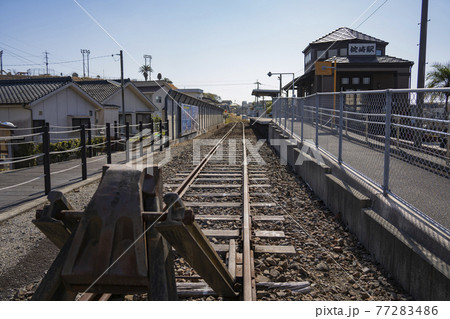 鹿児島県のJR枕崎駅 ”本土最南端の始発駅・終着駅” 鹿児島県のJR枕崎駅 ”本土最南端の始発駅・終着駅” 77283486