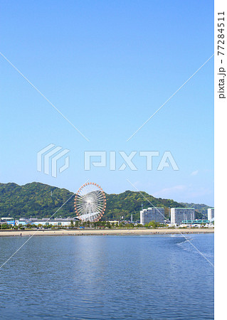蒲郡市、ラグーナテンボスと三河湾の風景 77284511