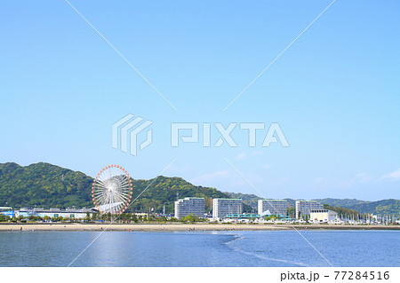 蒲郡市、ラグーナテンボスと三河湾の風景 蒲郡市、ラグーナテンボスと三河湾の風景 77284516