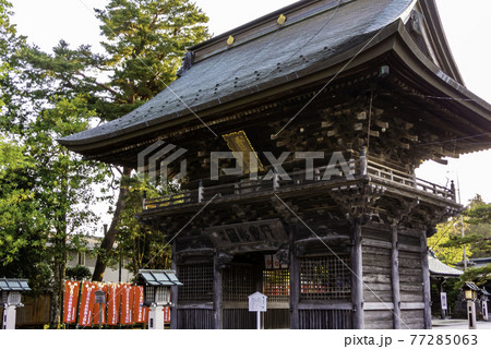 竹駒神社　随身門　宮城県岩沼市 77285063