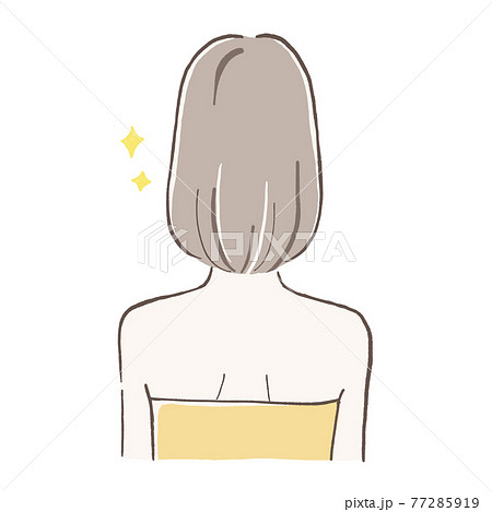 髪質改善　さらさらの髪　ボブヘア 77285919