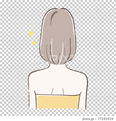 髪質改善　さらさらの髪　ボブヘア 77285919