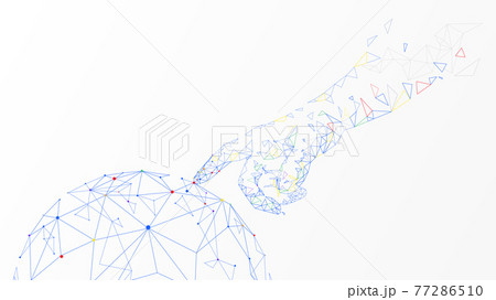 Global touching the future technology 77286510