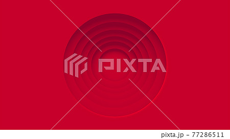 Red circles abstract center space background 77286511