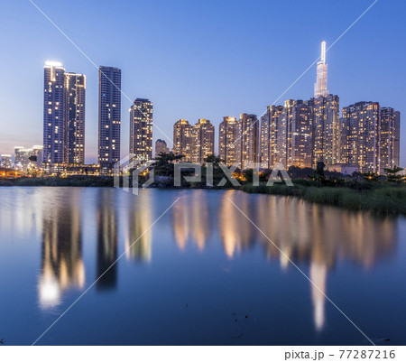 Landscape photos: when the city lights up (Viet Nam) Landscape photos: when the city lights up (Viet Nam) 77287216