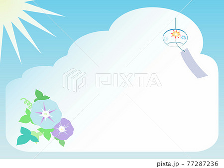 暑中お見舞い 暑中お見舞い 77287236