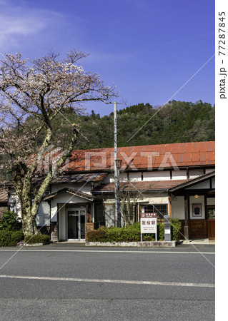 若桜駅 駅舎 鳥取県八頭郡若桜町 若桜駅 駅舎 鳥取県八頭郡若桜町 77287845