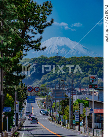 大磯町から見える富士山 大磯町から見える富士山 77288042
