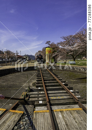 若桜駅　転車台　鳥取県八頭郡若桜町 77288386