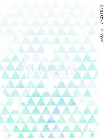 鱗模様の水色の水彩テクスチャー 77288925