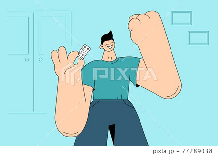 Medicine, healthcare, using drugs concept 77289038