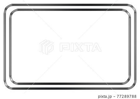 金属フレームのイラスト素材 [77289788] - PIXTA