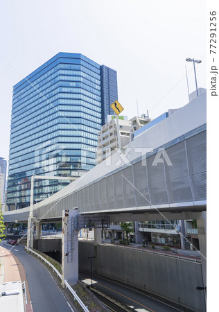 都市の風景 東京の道 都市の風景 東京の道 77291256