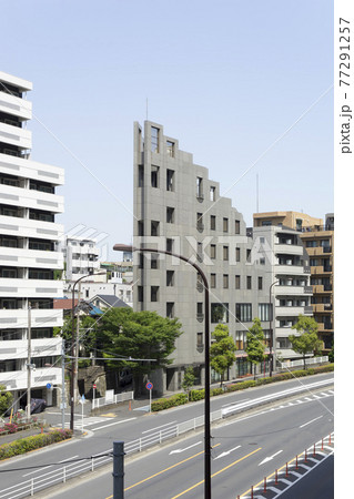都市の風景 東京の道 都市の風景 東京の道 77291257