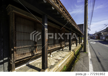 若桜宿 仮屋通り 鳥取県八頭郡若桜町 若桜宿 仮屋通り 鳥取県八頭郡若桜町 77291902