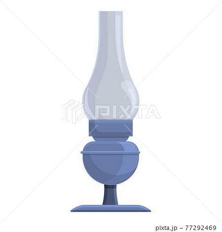 Oil lamp icon, cartoon and flat style Oil lamp icon, cartoon and flat style 77292469