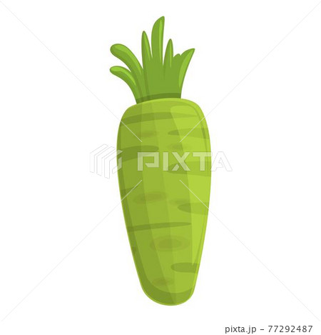 Wasabi plant icon, cartoon and flat style Wasabi plant icon, cartoon and flat style 77292487