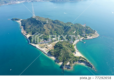 広島県竹原市 大久野島の風景 広島県竹原市 大久野島の風景 77292658