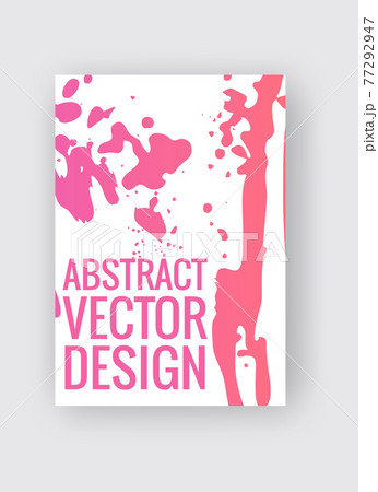 Abstract poster templates. Colorful threads...のイラスト素材 [77292947] - PIXTA