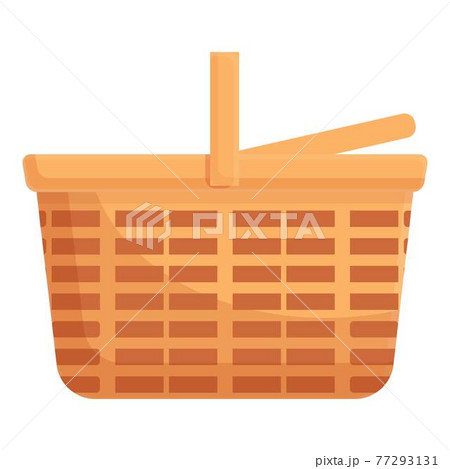 Handmade basket icon, cartoon and flat style 77293131