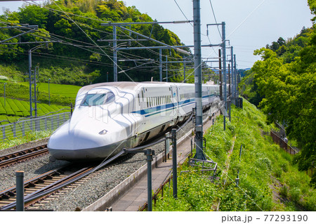 東海道新幹線・静岡県菊川 東海道新幹線・静岡県菊川 77293190