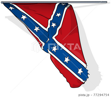Flag of Confederate States Army in USA 77294754
