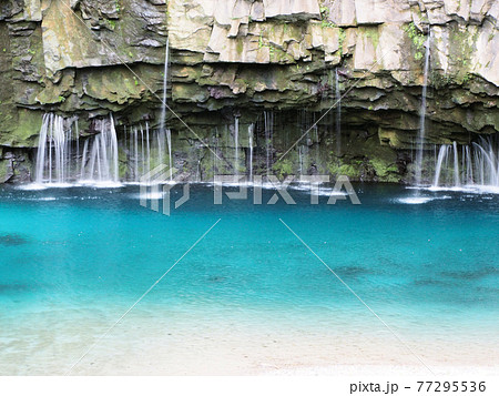 雄川の滝　鹿児島県肝属郡錦江町田代川原 77295536