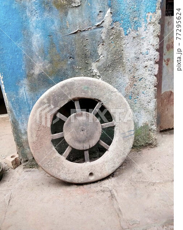 Potters wheel, Kumbharwada, Mumbai. Spread across 22-acres, Kumbharwada is one of the largest community of potters in Mumbai Potters wheel, Kumbharwada, Mumbai. Spread across 22-acres, Kumbharwada is one of the largest community of potters in Mumbai 77295624