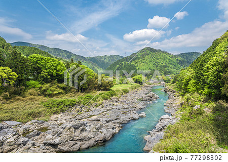 《岐阜県》美濃市　長良川 77298302
