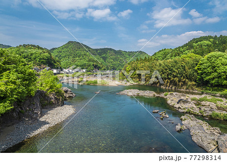 《岐阜県》美濃市　長良川 77298314