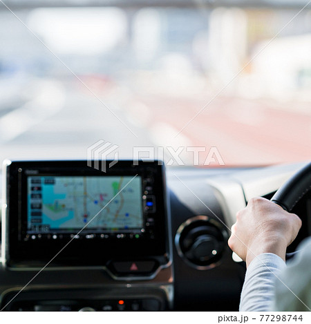 カーナビ　カーオーディオを利用して運転　【カーライフ　日常】 77298744
