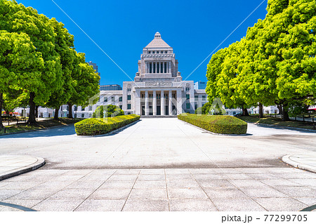 《東京都》国会議事堂・永田町 77299705