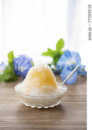 かき氷 夏イメージの写真素材