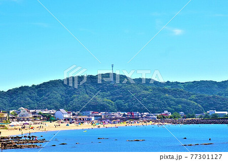 加太海岸夏の風景 77301127