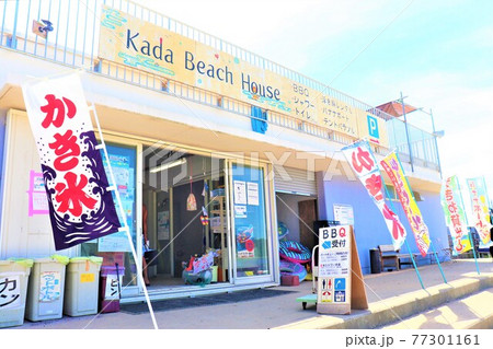 加太海岸夏の風景 加太海岸夏の風景 77301161
